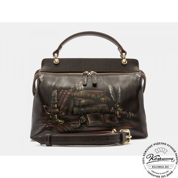 Женская кожаная сумка "Орнелла"  "Вдохновение" . фото 1